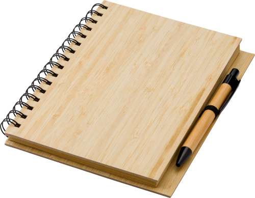 Bamboe notitieboek bamboe