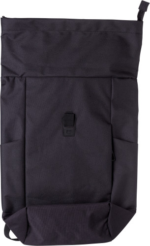 Rolltop-rugzak | 600D polyester | 25 x 14 x 45 cm | Computerrugzak | zwart Rolltop-rugzak | 600D polyester | 25 x 14 x 45 cm | Computerrugzak | zwart