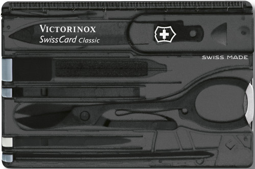 Victorinox SwissCard | Roestvrij staal | Tien functies | Hoge kwaliteit | zwart Victorinox SwissCard | Roestvrij staal | Tien functies | Hoge kwaliteit | zwart