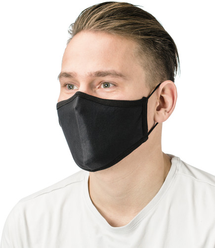 Wiederverwendbare Gesichtsmaske | Baumwolle | Eco | Grau