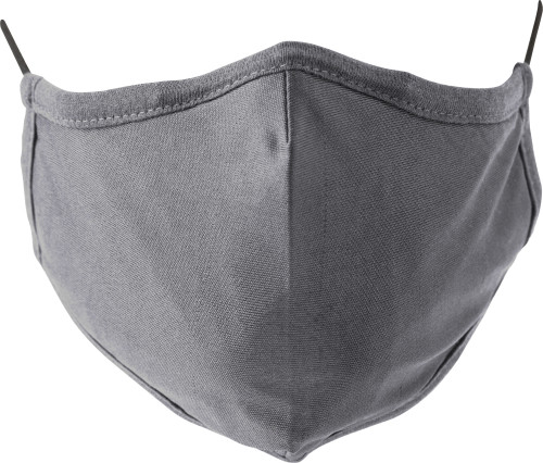 Wiederverwendbare Gesichtsmaske | Baumwolle | Eco | Grau
