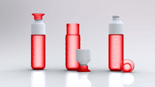 Dopper Original waterfles | PP | 450 ml | Duurzaam | Alleen verzending naar België en Duitsland | Seahorse Lime