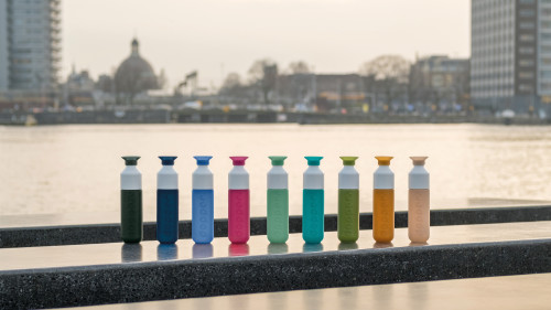 Dopper Original waterfles | PP | 450 ml | Duurzaam | Alleen verzending naar België en Duitsland | Seahorse Lime