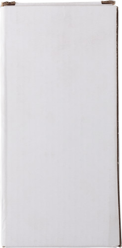 Cocktailshaker | Glas und Edelstahl | 400 ml | Mit gedruckten Cocktailrezepten | Neutral