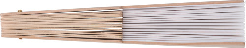 Éventail | rPET & bois | 40x23cm | Écologique | blanc cassé Éventail | rPET & bois | 40x23cm | Écologique | blanc cassé