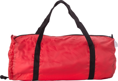 Foldable duffel bag | Polyester & PP | 29L | Eco-proof | black Foldable duffel bag | Polyester & PP | 29L | Eco-proof | black