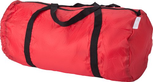 Foldable duffel bag | Polyester & PP | 29L | Eco-proof | black Foldable duffel bag | Polyester & PP | 29L | Eco-proof | black