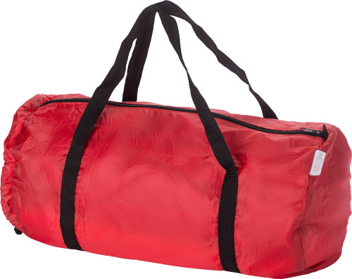 Foldable duffel bag | Polyester & PP | 29L | Eco-proof | black Foldable duffel bag | Polyester & PP | 29L | Eco-proof | black