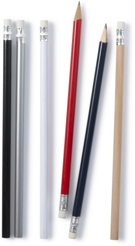 Öko-Bleistift | Holz | Inkl. Radiergummi | Braun