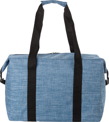 Koeltas | Polyester | Groot compartiment en klein vak | Draagriemen met klittenbandsluiting | beige