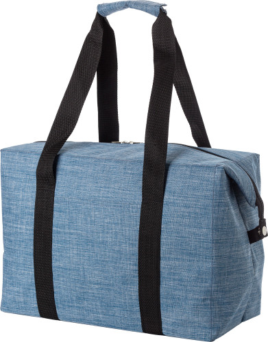Koeltas | Polyester | Groot compartiment en klein vak | Draagriemen met klittenbandsluiting | beige