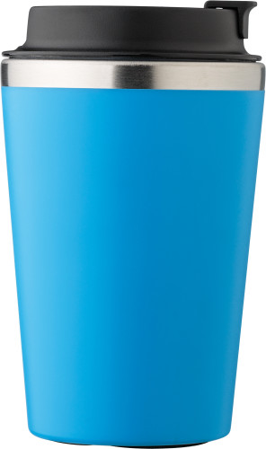Bicchiere da caffè | PP e silicone | 350 ml | Colori vivaci | nero