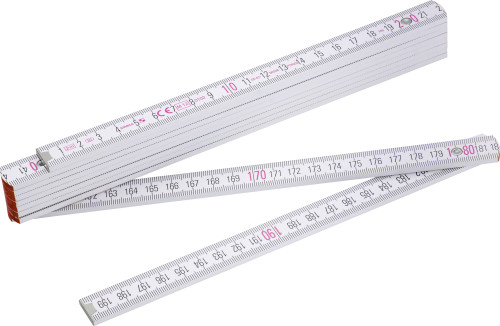 Duimstok Stabila Pro 2 meter wit