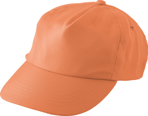Cap | rPET | 5 panels | Buckle closure | orange