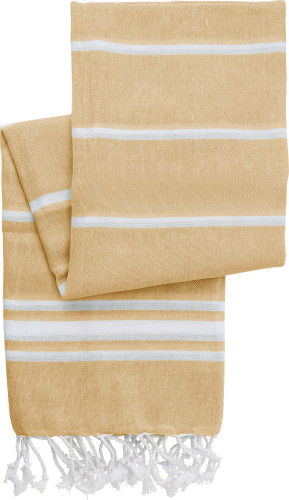 Serviette Hammam en 100% coton orange