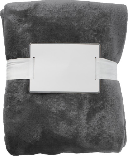 Fleece-Decke (280 gr/m²) Standardoption Grau