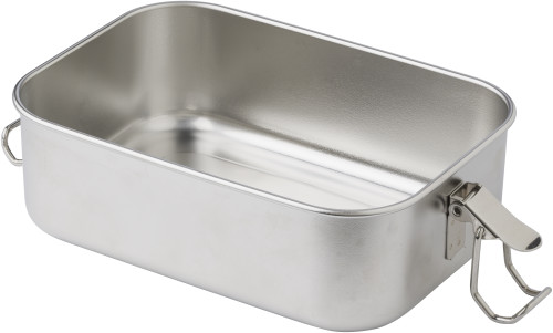 Lunchbox | Roestvrij staal | 750ml | Gespsluiting | zilver Lunchbox | Roestvrij staal | 750ml | Gespsluiting | zilver
