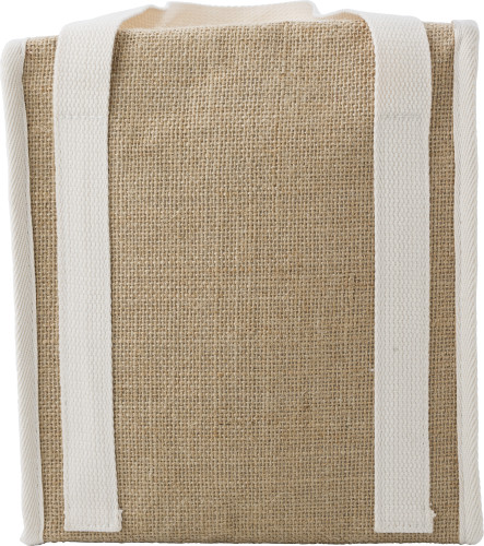 Sac isotherme en jute Raveena brun