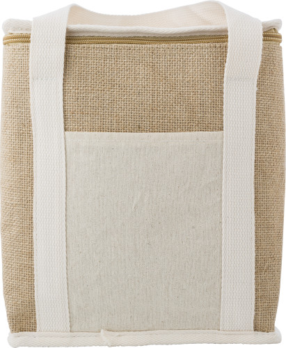 Sac isotherme en jute Raveena brun