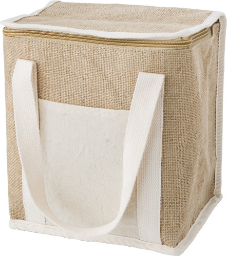 Sac isotherme en jute Raveena brun