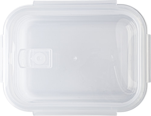 Lunchbox | Glass & plastic lid | 1L | Suitable for microwave | transparent Lunchbox | Glass & plastic lid | 1L | Suitable for microwave | transparent