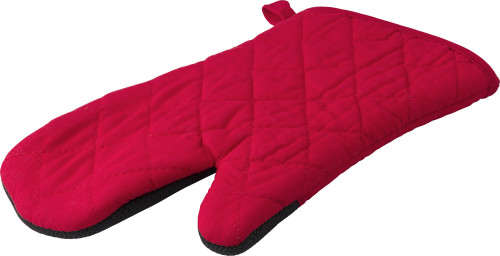 Gant de cuisine | Coton | Grip en caoutchouc | Vendu à l'unité | noir Gant de cuisine | Coton | Grip en caoutchouc | Vendu à l'unité | noir