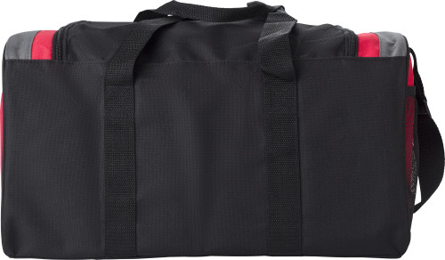 Duffle bag | Polyester | 49x28x24 cm | Reinforced bottom | Adjustable shoulder strap | black Duffle bag | Polyester | 49x28x24 cm | Reinforced bottom | Adjustable shoulder strap | black