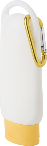 Sonnencreme | PP | 60 ml | Inkl. Karabiner | LSF 30 | Schwarz