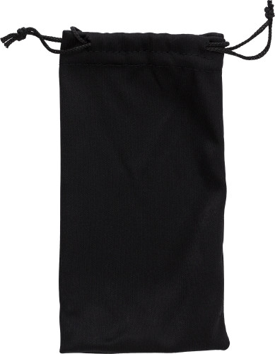 Sonnenbrille | ABS & Bambus | UV400 Schutz | In Polyesterbeutel | Schwarz