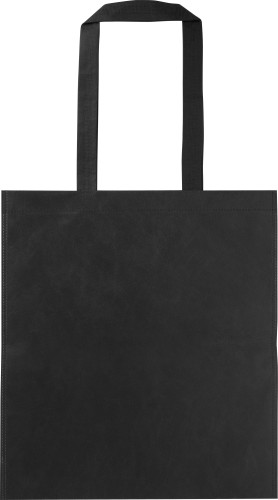 Sac à provisions | rPET non-tissé | 80 gr/m2 | 36x40cm | noir