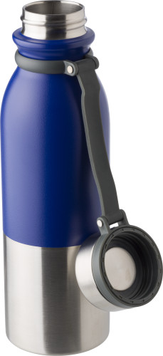 Thermos bottle | Stainless steel | 600ml | Silicone strap | black Thermos bottle | Stainless steel | 600ml | Silicone strap | black