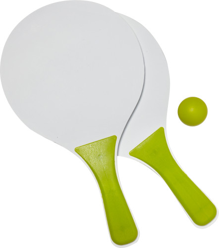 Beach ball game | MDF | Bat and ball set | black