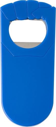 Plastic bottle opener | black