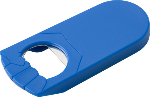 Plastic bottle opener | black