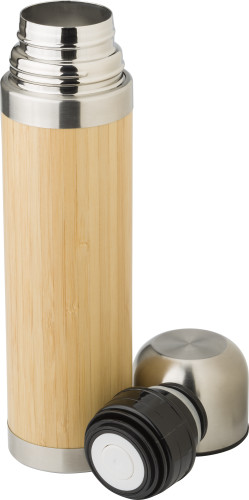 Thermos bottle | Bamboo | 400ml | Stainless steel cap | bamboo Thermos bottle | Bamboo | 400ml | Stainless steel cap | bamboo