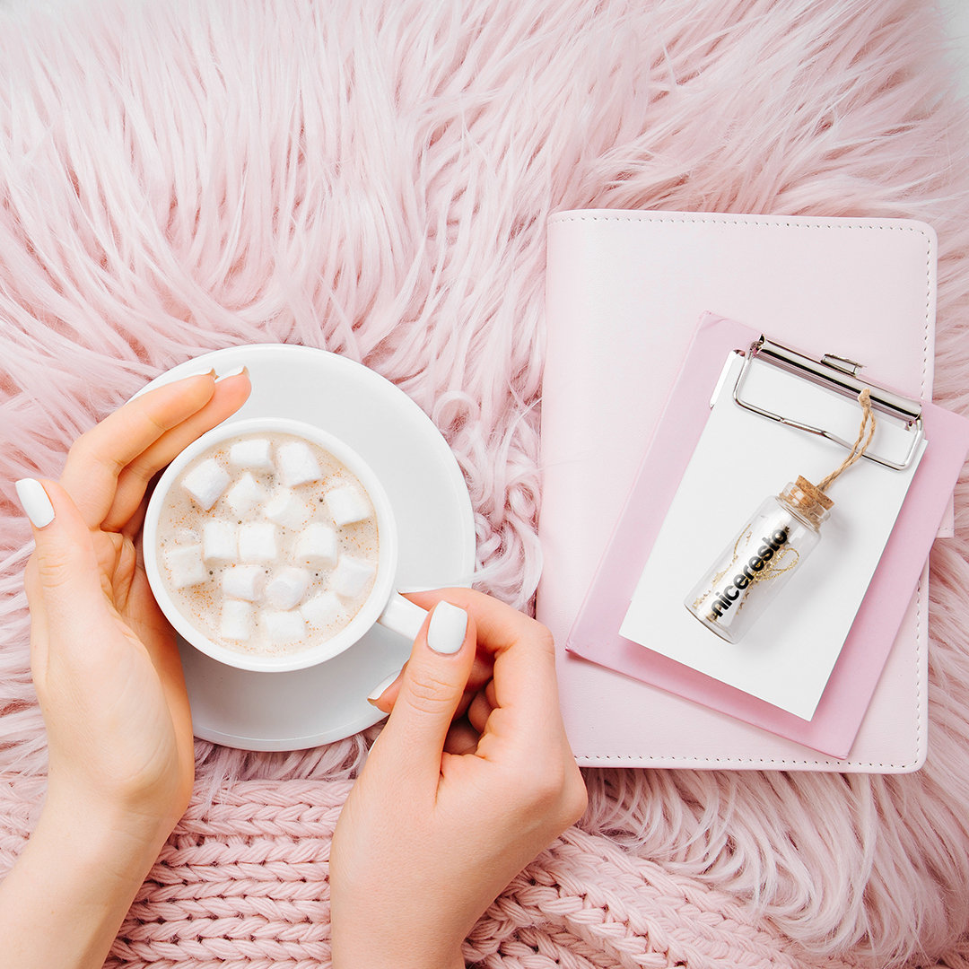 Kerst wensfles | Glas | 7,4 cm | Aanpasbaar Kerst wensfles | Glas | 7,4 cm | Aanpasbaar