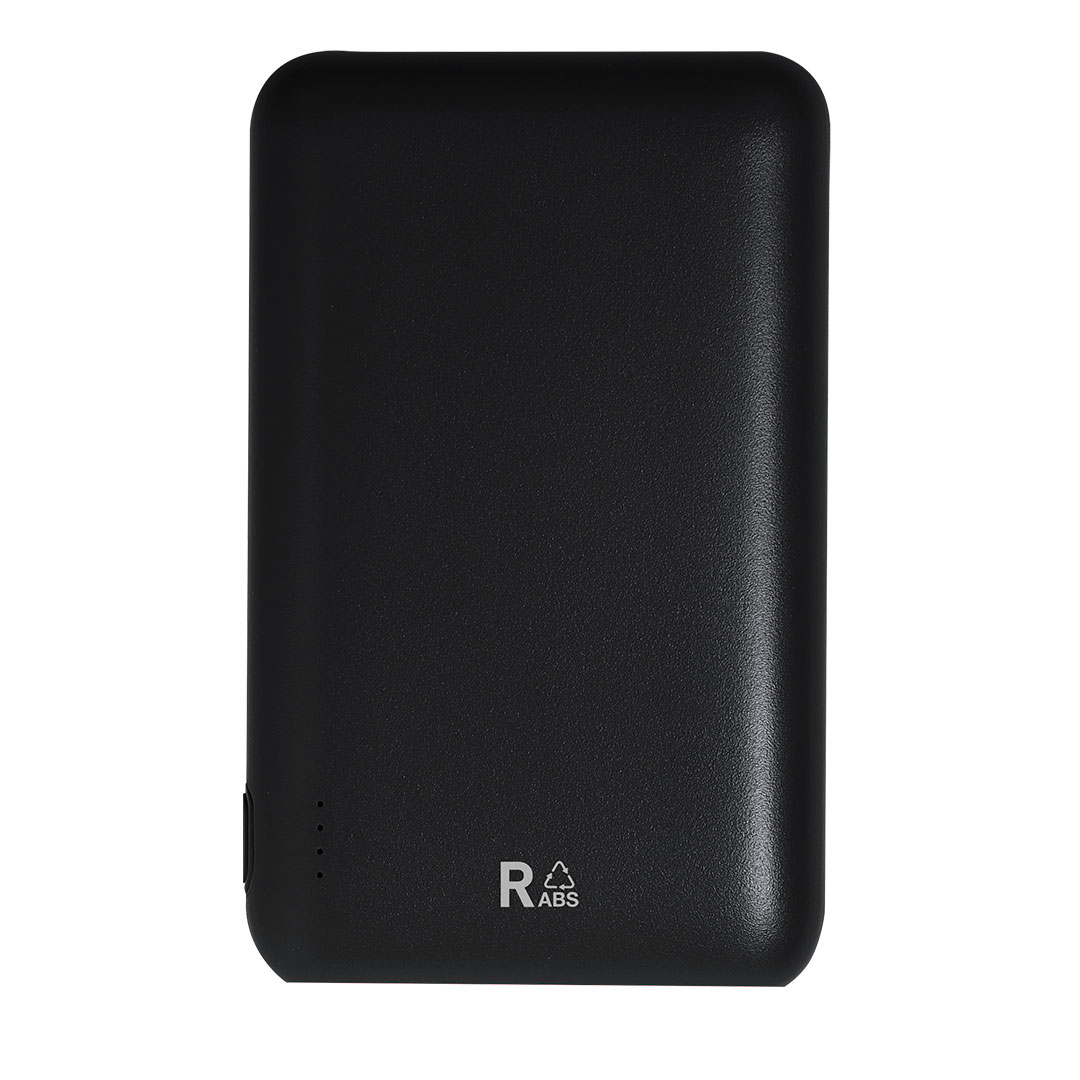 Powerbank | Aluminium | 4000 mAh | USB-uitgang & micro-USB-ingang | LED-laadindicatoren | Zwart Powerbank | Aluminium | 4000 mAh | USB-uitgang & micro-USB-ingang | LED-laadindicatoren | Zwart