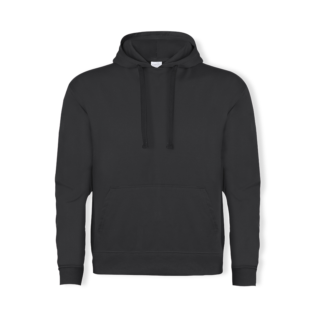 Sweat à capuche | Coton bio 280g/m² & polyester recyclé | Tailles XS–3XL | Poche kangourou | Certifié GRS | Noir Sweat à capuche | Coton bio 280g/m² & polyester recyclé | Tailles XS–3XL | Poche kangourou | Certifié GRS | Noir