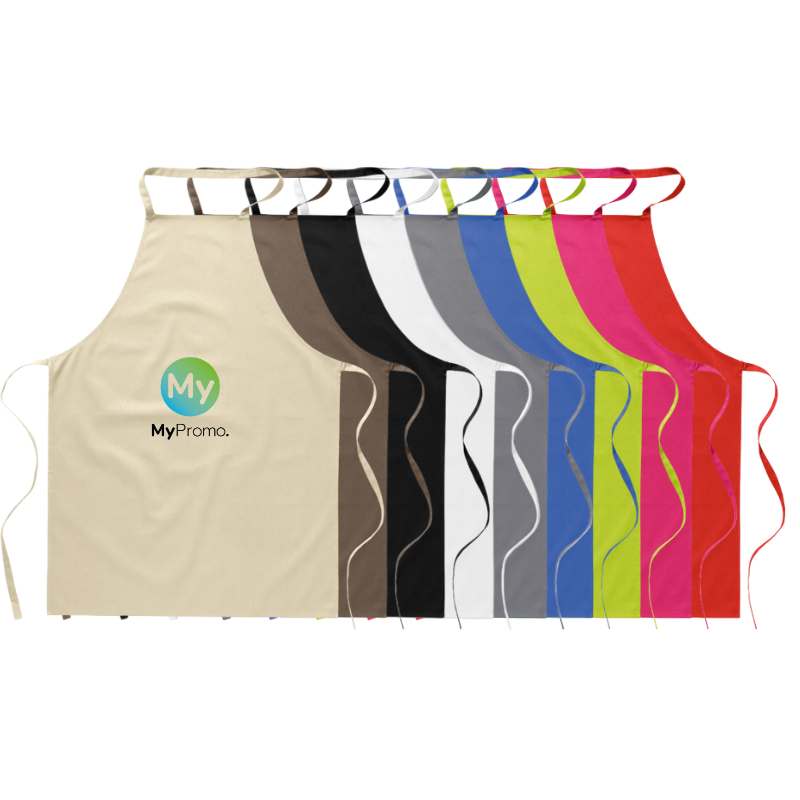 Schürze | Baumwolle 180 g/m² | Viele Farben | Stickerei