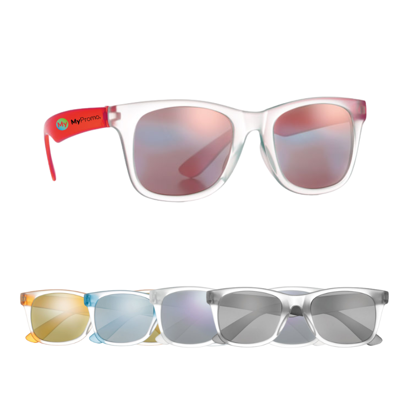 Party-Sonnenbrille | PC | Farbig verspiegelte Gläser | Günstig