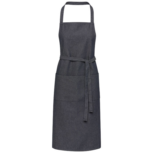 Apron | Denim 320 g/m² | 2 adjacent pockets | Tie back closure 1M