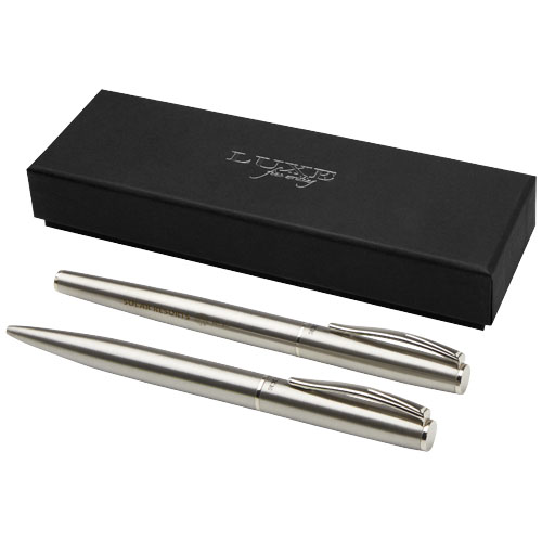 Ballpoint & rollerball pen | Recycled stainless steel | Black ink | Sustainable