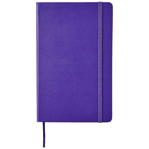 Notebook | Leatherette paper | Moleskine Classic L | 13x21cm | 480 ivory ruled pages