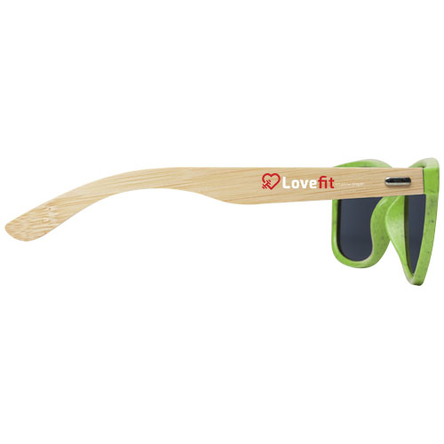 Lunettes de soleil | Bambou & PP | UV400 | citron vert Lunettes de soleil | Bambou & PP | UV400 | citron vert