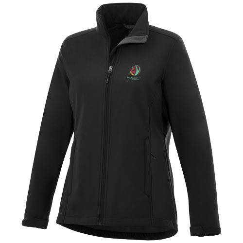 Softshell jacket | Polyester 270 g/mΒ² | For women | Many colours | solid black Softshell jacket | Polyester 270 g/mΒ² | For women | Many colours | solid black