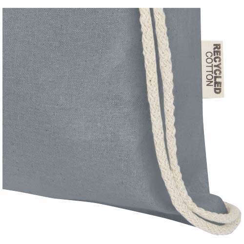 Turnbeutel | Recycelte Baumwolle 140g/m² | Leicht | Stark und langlebig | grau Turnbeutel | Recycelte Baumwolle 140g/m² | Leicht | Stark und langlebig | grau