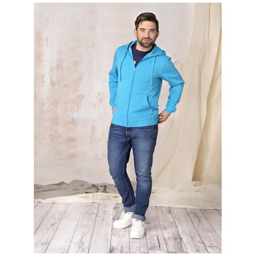Sweatshirt mit Kapuze | Bio-Baumwolle und recyceltes Polyester | Herren | Umweltfreundlich | blau Sweatshirt mit Kapuze | Bio-Baumwolle und recyceltes Polyester | Herren | Umweltfreundlich | blau
