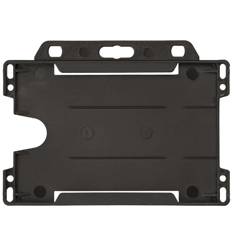 Kartenhalter | Recycelter Kunststoff | Langlebig | schwarz Kartenhalter | Recycelter Kunststoff | Langlebig | schwarz