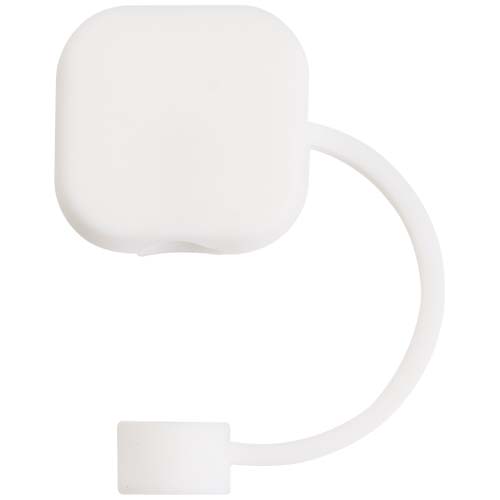 Straw cover | Silicone | 1,19x4,4x5,61cm | Fits Γ10β―mm straws | white Straw cover | Silicone | 1,19x4,4x5,61cm | Fits Γ10β―mm straws | white