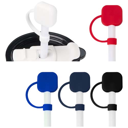 Straw cover | Silicone | 1,19x4,4x5,61cm | Fits Γ10β―mm straws | white Straw cover | Silicone | 1,19x4,4x5,61cm | Fits Γ10β―mm straws | white